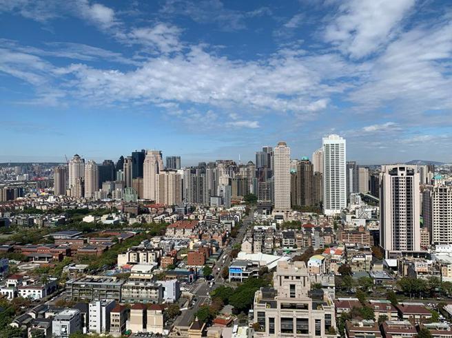 （台中七期预售新案坪数下修，带动中大坪数成屋询问度高。图／业者提供）