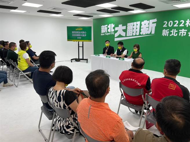 林佳龙今发表「韧性城市」政策。（王扬杰摄）