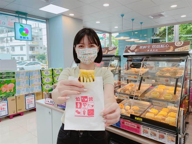 莱尔富现烤点心主打葡式蛋塔，售价39元，即起购买指定品项可享任选2件70元。（莱尔富提供）