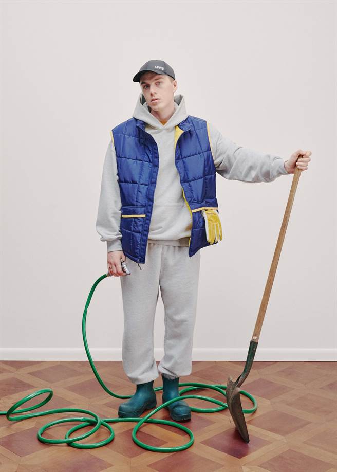 Gold Tab系列以怀旧又酷炫的角度诠释年轻族群喜爱的都会穿搭风格。（Levi’s提供）