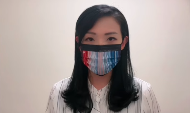 高虹安失言引发中华大学师生不满，今（21）日两度道歉。（图／翻摄自FB CHUSA 中华大学学生会）
