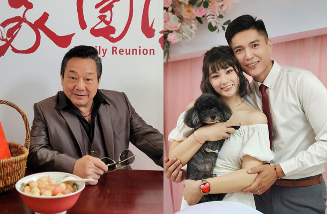 林义芳（左）女儿林宜禾（右）今日宣布结婚。（图／林义芳、林宜禾facebook）