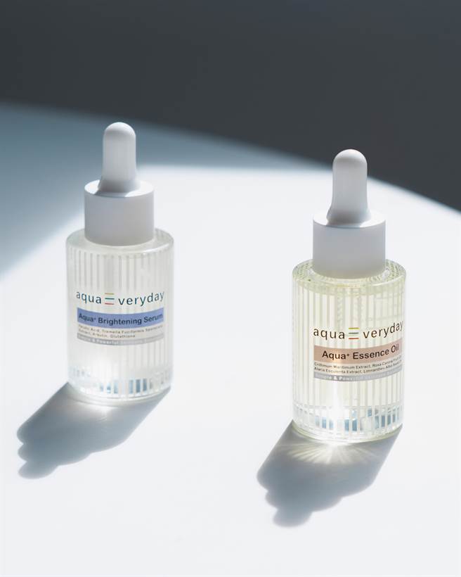 aquaEveryday Aqua＋进阶精华系列。（aquaEveryday提供）