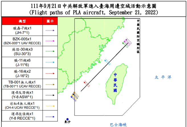 中科院火炮试射突喊停，原来是共机3度闯「射击区」，但国防部却罕见未列入纪录。(国防部提供)

 