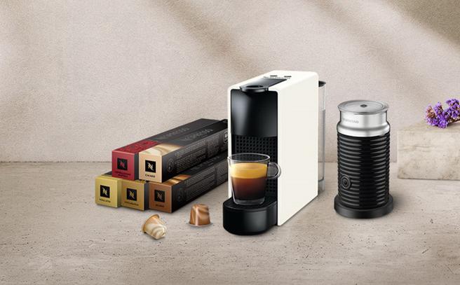 （Nespresso周年庆，9月22日起全系列咖啡机优惠3,300元起、4款限定组合优惠价6,750元。图／Nespresso提供）