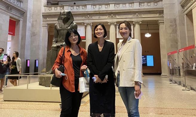 簡秀枝》在紐約大都會美術館巧遇馬唯中