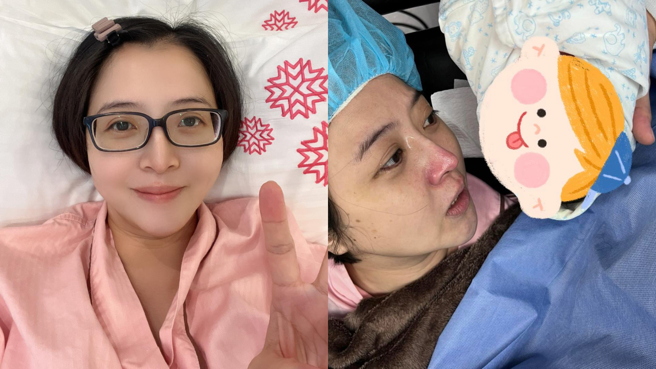 李亮瑾近日生下第二胎。(图/李亮瑾 FB)