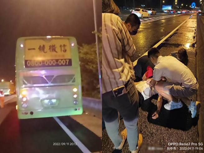 统联客运江姓司机送医后因血栓指数高须插管，院方今日表示目前已经移除呼吸器。（翻摄照片）
