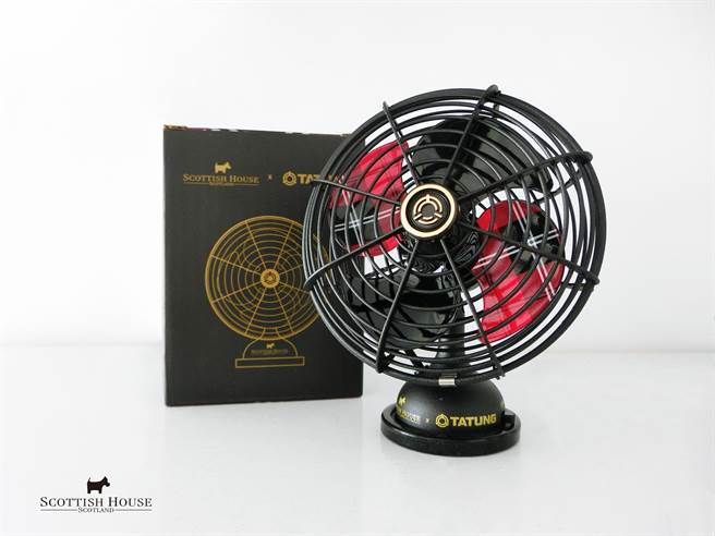 大同復古元祖USB小风扇。（大同提供）