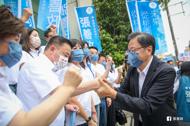 國民黨桃園市長參選人張善政。(圖取自張善政臉書)