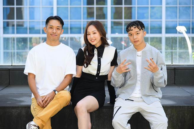 黄士勛（左起）、安吉、Yappy。（三立提供）