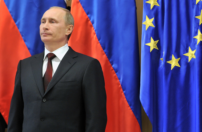 莫斯科对乌克兰的战争最近升级后，欧盟外交部长于21日在纽约进行紧急会议后，将准备对俄罗斯实施新一轮制裁。（示意图ShutterStock）