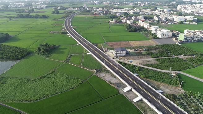 彰化縣政府積極打造正彰化縣東側外環走廊，南延段斗中路到中州路段落成。（彰化縣政府提供／吳敏菁彰化傳真）