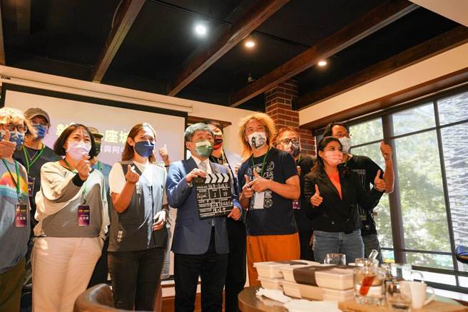 与影视音业界有约  陈时中要让台北市成为影视音创意友善城市。陈时中竞选办公室提供