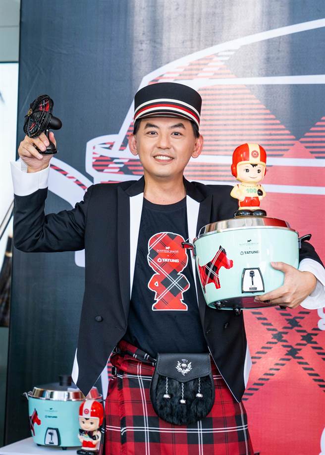 黄子佼开心表示有了女儿之后「风生水起」，代言满满。（SCOTTISH HOUSE 提供）