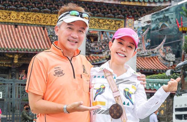 狄莺和孙鹏婚后育有一子孙安佐。（图／本报系资料照）