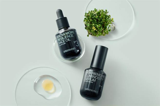 绿藤生机荷包蛋保养法，直接以「水 ＋ 油」减法程序回应肌肤真实需求。（绿藤生机提供）