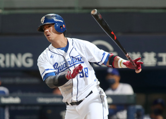 富邦悍将高国麟。（郑任南摄）