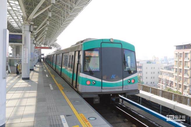 高捷橘線系統異常 列車延誤。(資料照)