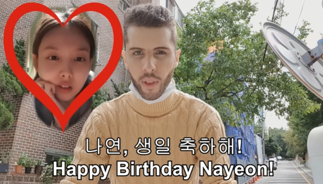 Josh在YouTube上祝娜琏生日快乐，并期望能和娜琏见面，引起粉丝担忧。（图／Josh YouTube）