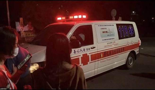 男童落水，搜寻８小时候找到，已经没心跳呼吸。（黄盛禄提供／吴敏菁彰化传真）