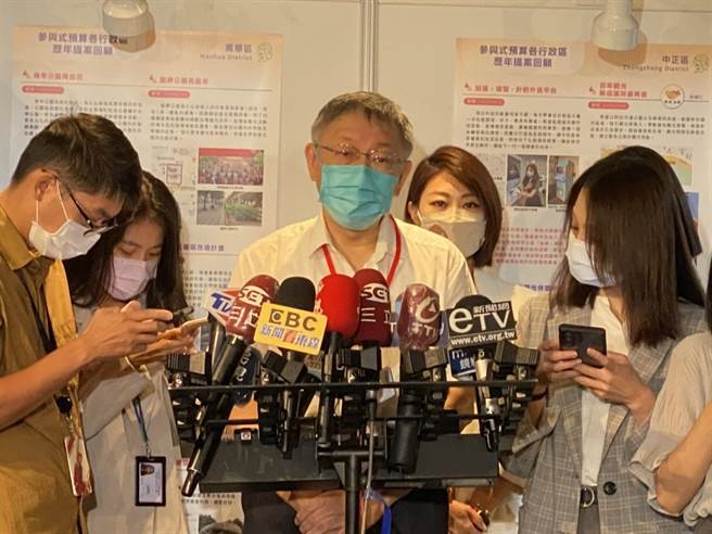 台北市長柯文哲。（楊亞璇攝）