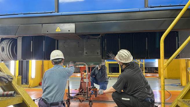 针对文湖线异常列车，北捷说明，初步检修为列车辅助电力设备异常。（北捷提供／杨亚璇台北传真）