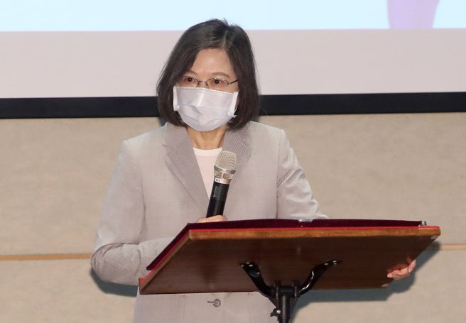 蔡英文總統。（資料照,鄭任南攝）