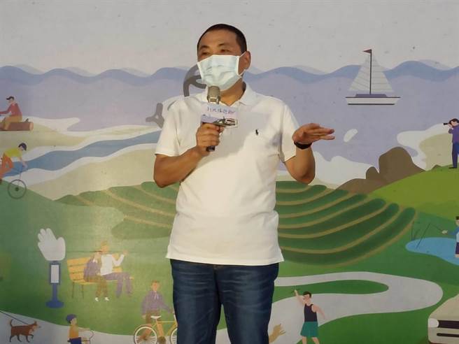 新北市长侯友宜。（陈慰慈摄）