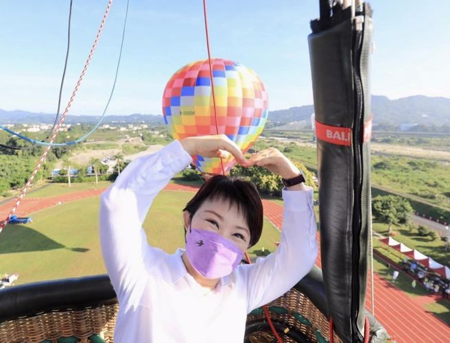 台中市市长卢秀燕。（图／取自卢秀燕脸书）