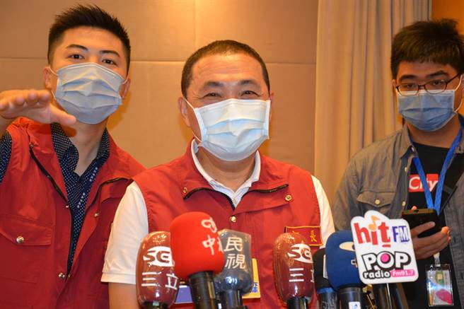 新北市长侯友宜竞选总部预计10月成立。（蔡雯如摄）