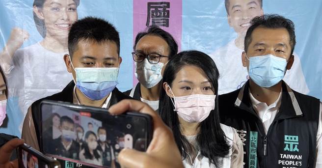 針對近日風波柯文哲以「惡霸性侵」來形容，對此高虹安表示，柯文哲是痛恨綠營霸凌，才有心直口快的發言。（王惠慧攝）