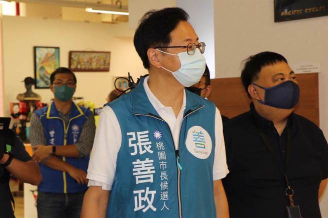 國民黨桃園市長參選人張善政。（資料照／蔡明亘攝）