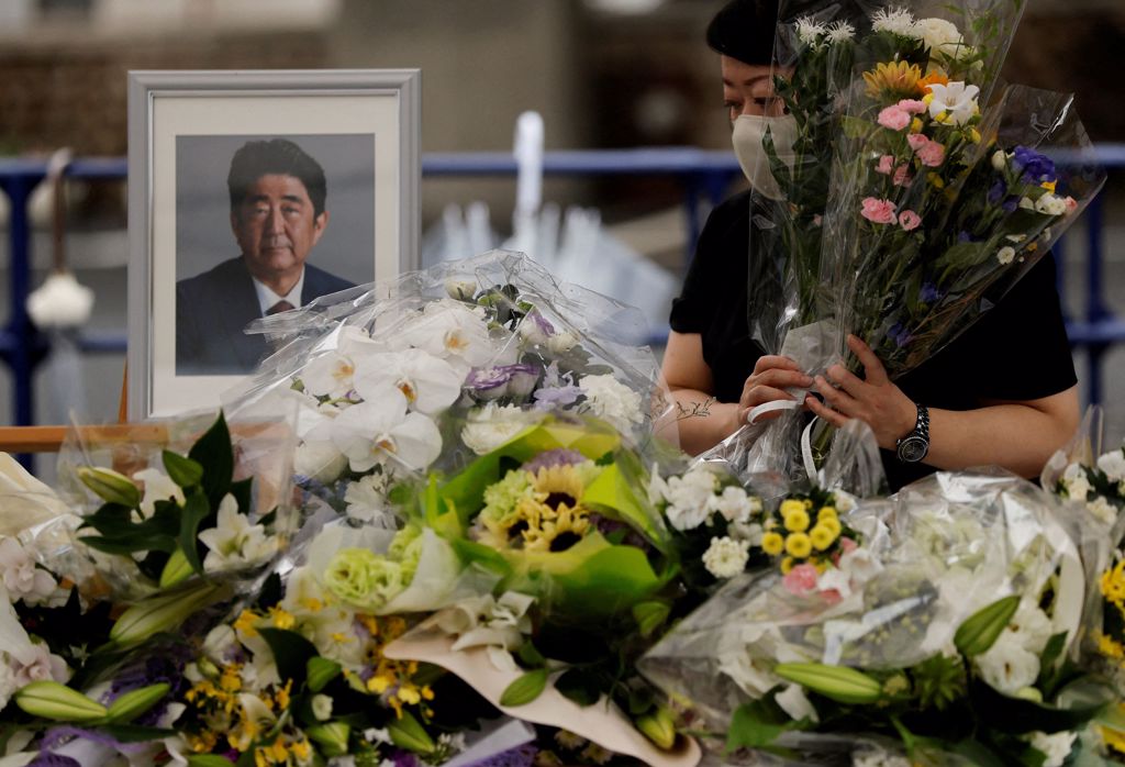 日本前首相安倍晋三「国葬」将于9月27日举行。 图/路透社(photo:ChinaTimes)
