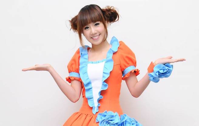 杨晨熙以前是儿童台的「果冻姐姐」。（中时资料照）