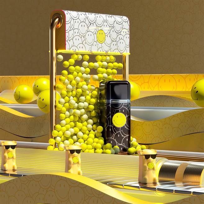 Carolina Herrera212与Smiley联名香水。（Carolina Herrera提供）