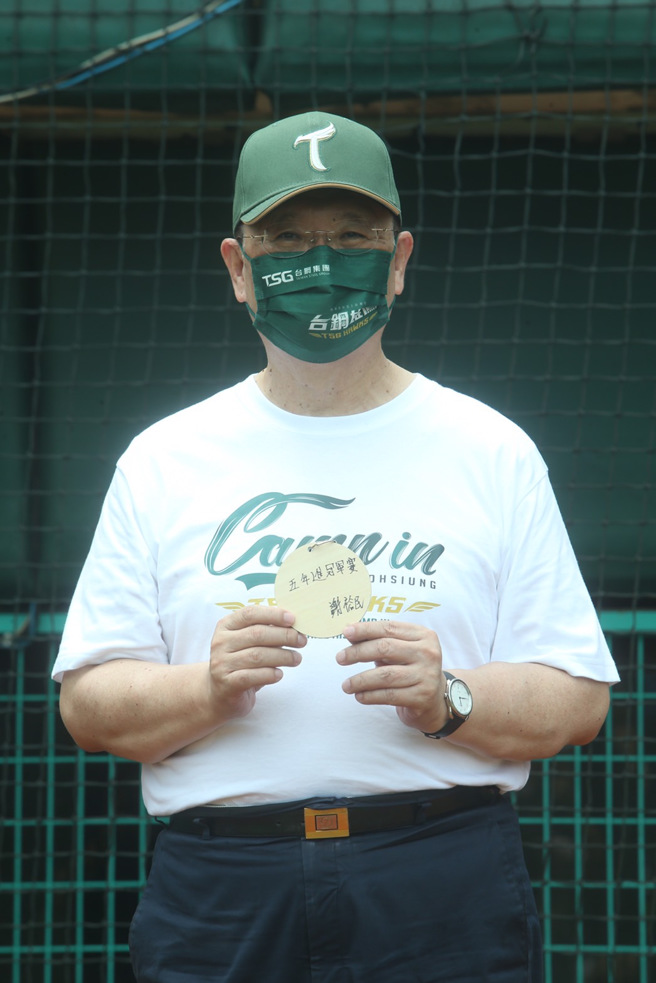 台鋼集團會長謝裕民。（陳怡誠攝）