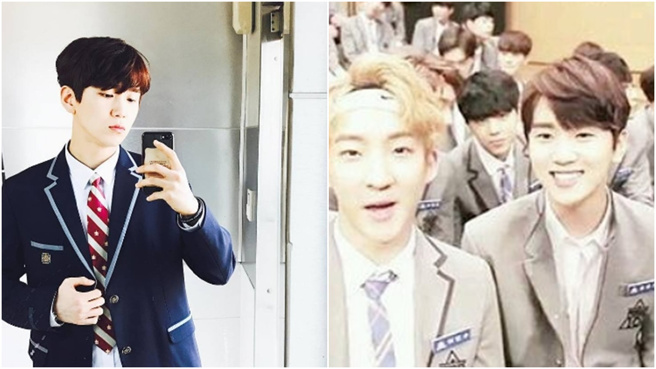 丁重智曾参加《PRODUCE101》，并获得64名。（图／翻摄自丁重智ig@jj0905）
