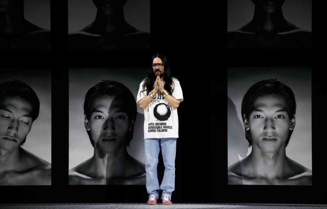 Gucci 设计总监Alessandro Michele谢幕。（Gucci提供）
