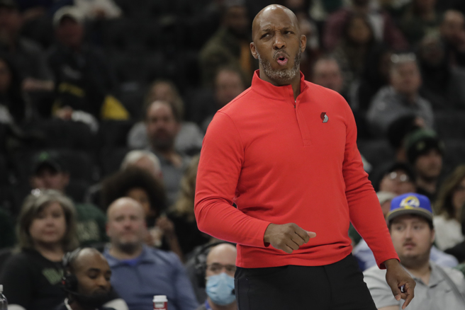 毕拉普斯(Chauncey Billups)日前上节目，谈如何从湖人身上逆势夺下总冠军。(美联社)