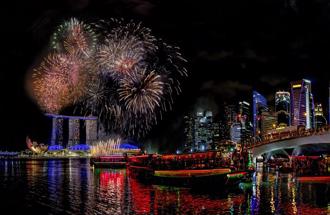 新加坡疫情穩定 濱海灣跨年煙火秀將回歸迎新年