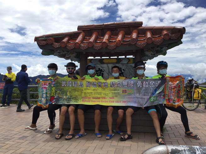 桃園市立武陵高中舉辦「環島途見台灣，台灣圖鑑環島」活動。（教育部提供／林志成台北傳真）