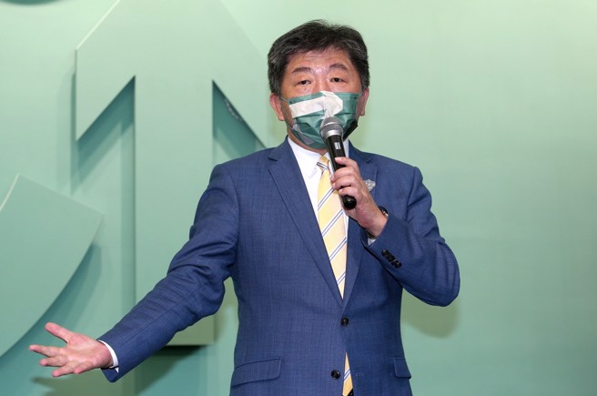 陈时中在卫福部长任内一再吹嘘高端疫苗的效能，今年3月还信誓旦旦说，日本承认高端「为期不远」，没想到却是最大的「诈骗集团」。（中时资料照／黄世麒摄）