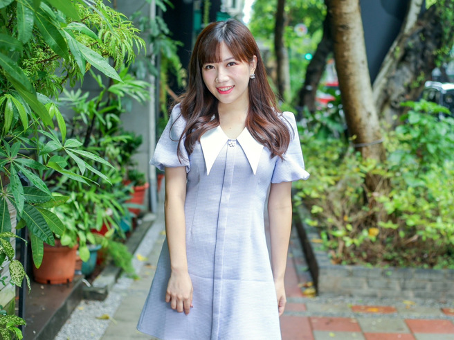 從小就愛看電視的蔡尚樺，5歲就開始追瓊瑤劇。（粘耿豪攝）