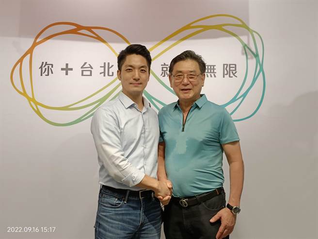 康凯为挺蒋万安回锅选里长。（康凯提供）