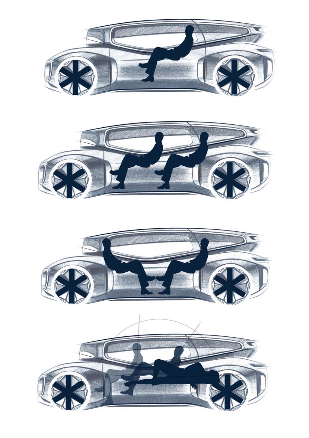Volkswagen藉由GEN.TRAVEL概念展示Level 5自動駕駛創新出行方式 (圖/CarStuff)