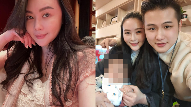 萧淑慎和小15岁尪梁轩安结婚5年，一直没有小孩。(图/萧淑慎 FB)