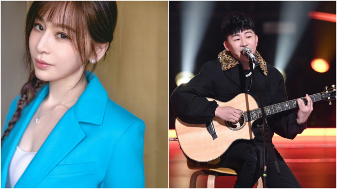 王心凌（左）新综延播，传与男星胡彦斌有关。（图／翻摄自王心凌微博、胡彦斌微博）