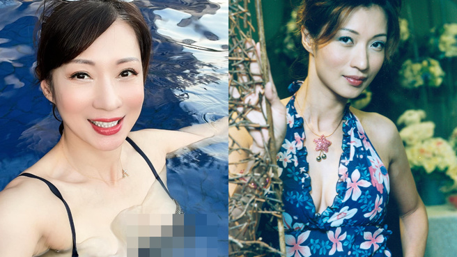 温翠苹1989年参加环球中国小姐，夺下第二名的殊荣。(图/温翠苹 FB、资料照)