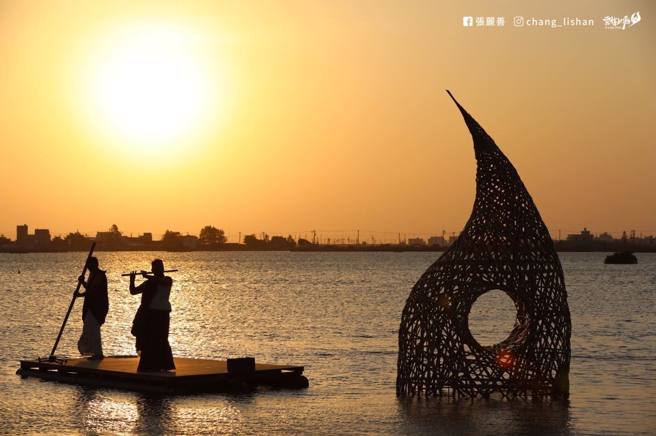 2022成龙湿地国际环境艺术季。(取自张丽善脸书)